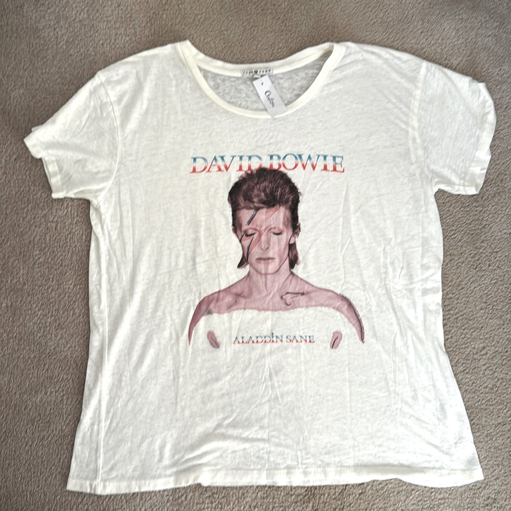 Junk Food David Bowie Tshirt - Large - NWT!!